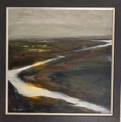 Landscape Painting oil on canvas of Boyne Valley Co.Meath